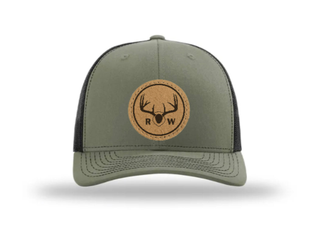 RW leather patch hat