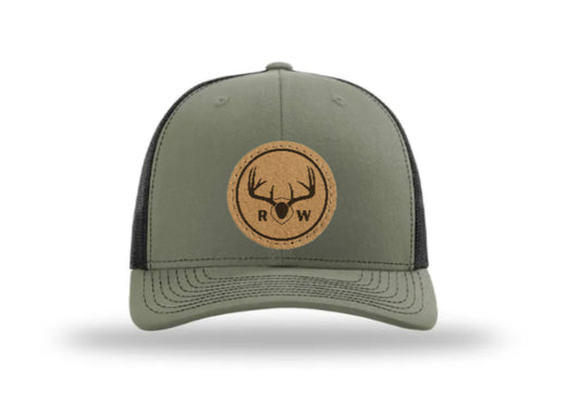 RW leather patch hat