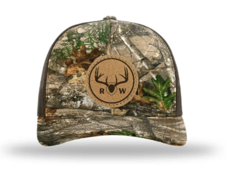 RW leather patch hat